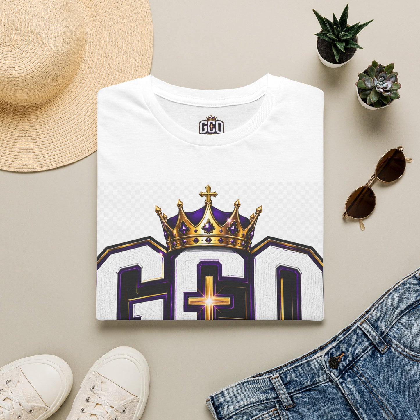 "God's Chosen One" Crown & Cross