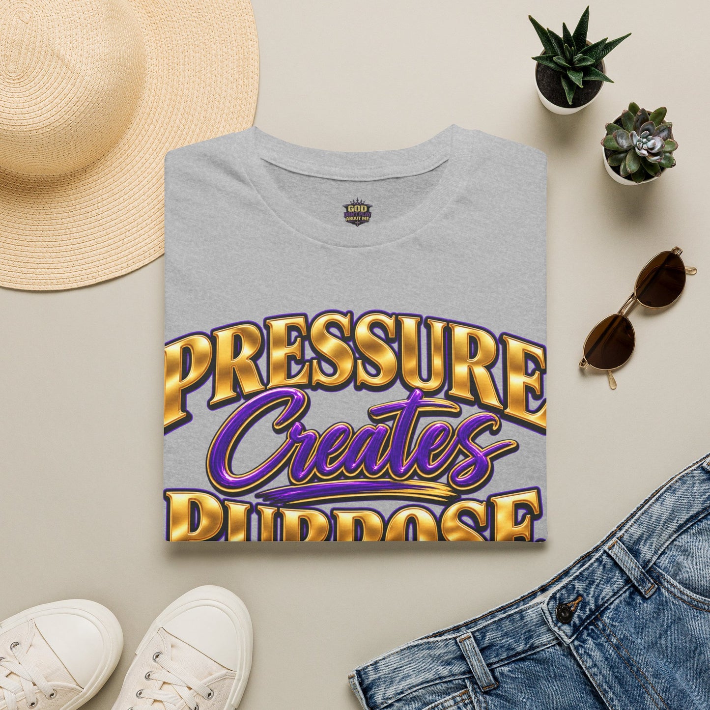 Pressure Creates Purpose Unisex T-Shirt