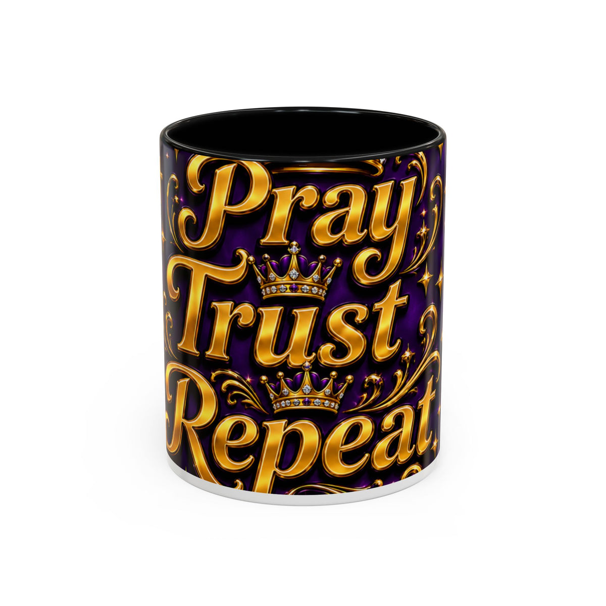 Pray Trust Repeat Coffee Mug