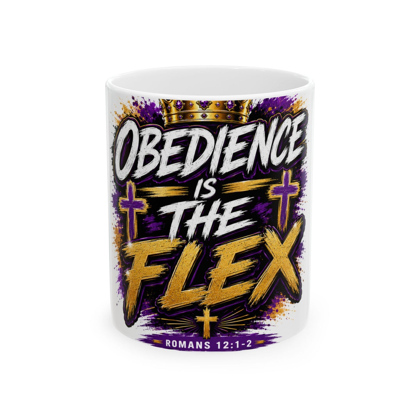 Obedience Is The Flex Ceramic Mug