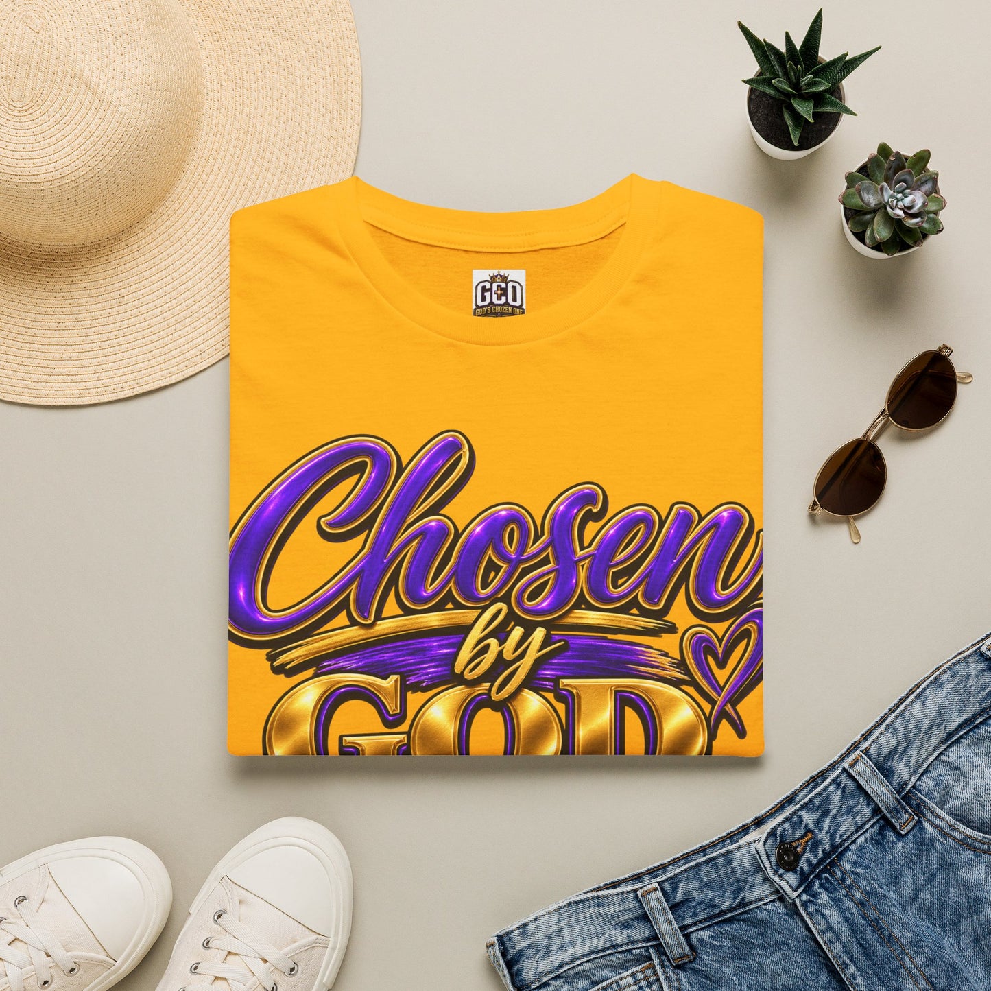 Chosen by God  Faith Graphic T-Shirt