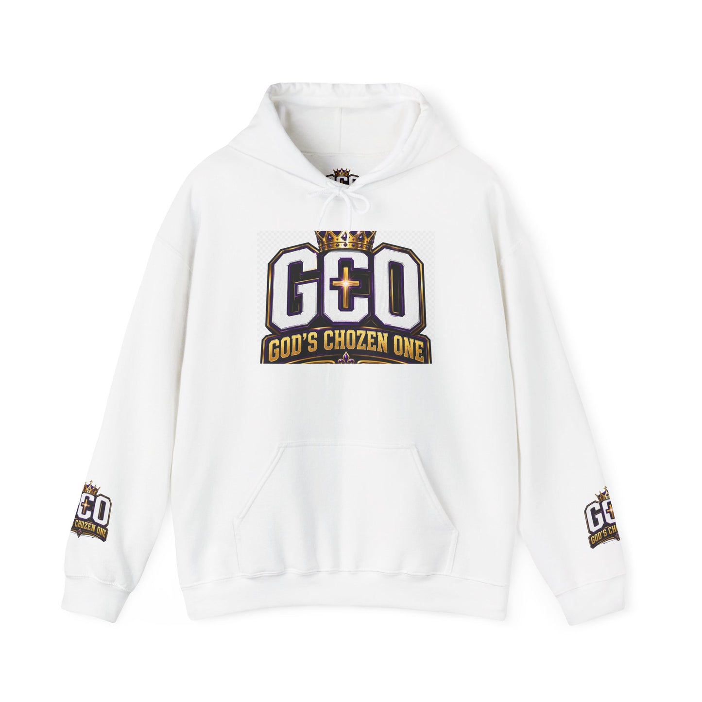 Hoodie — GCO "God's Chosen One" Crown Graphic Pullover
