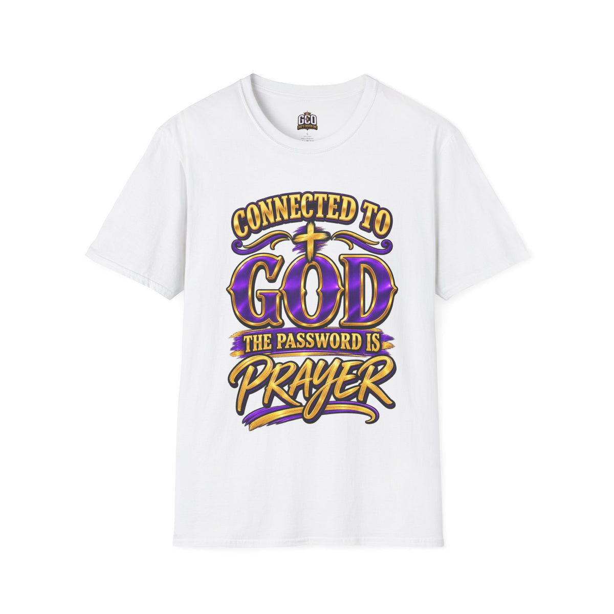 Connected to God the password is Prayer