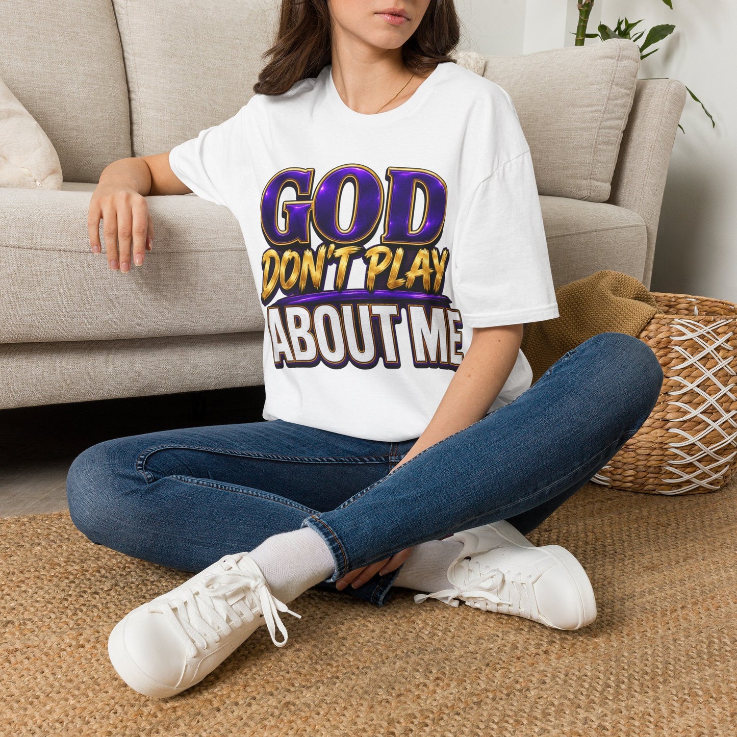 God Don't Play About Me Unisex  T-Shirt