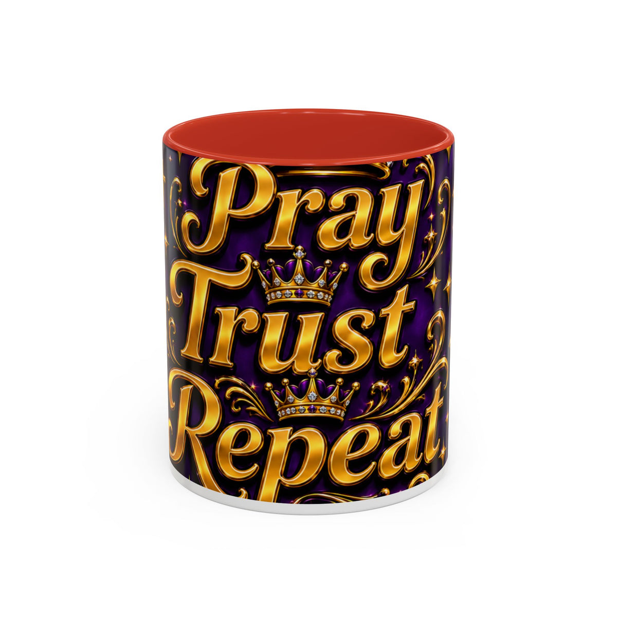 Pray Trust Repeat Coffee Mug