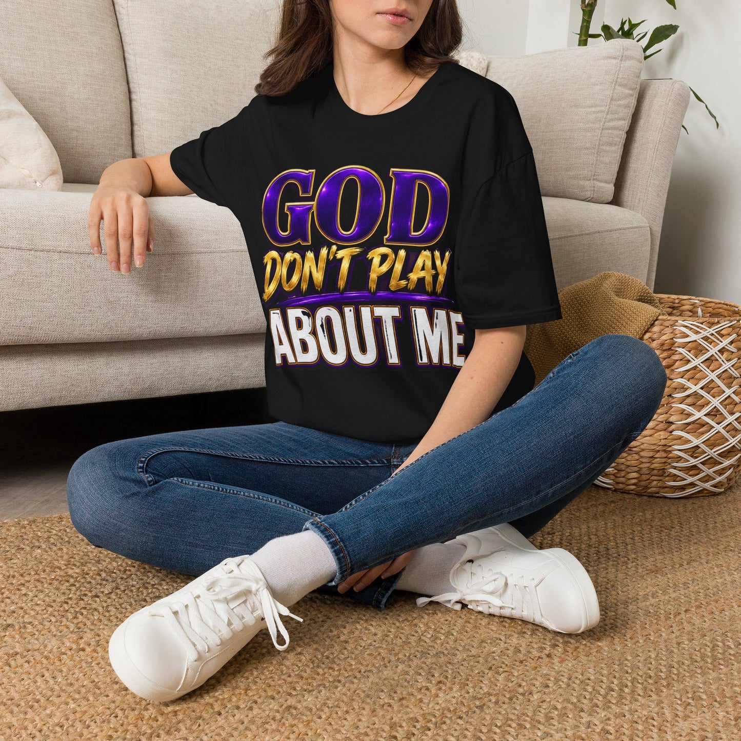 God Don't Play About Me Unisex  T-Shirt