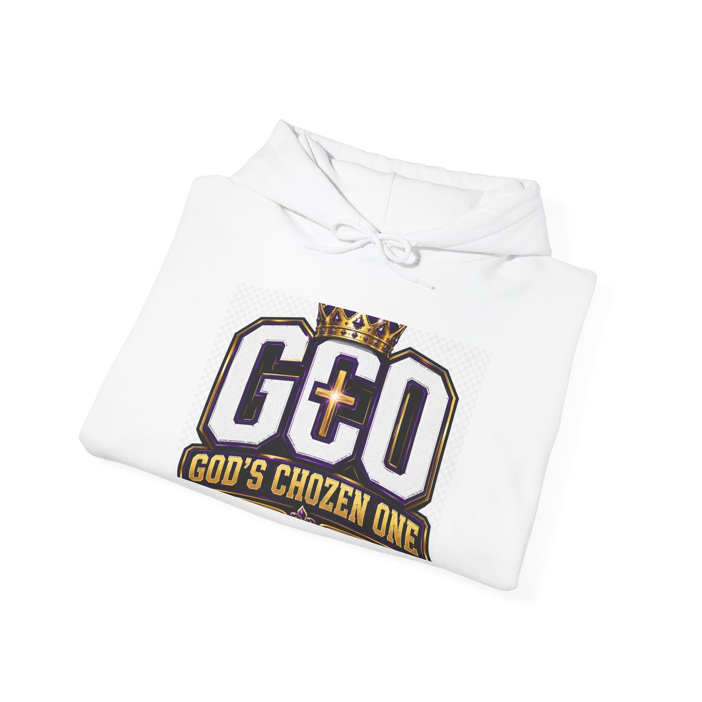Hoodie — GCO "God's Chosen One" Crown Graphic Pullover