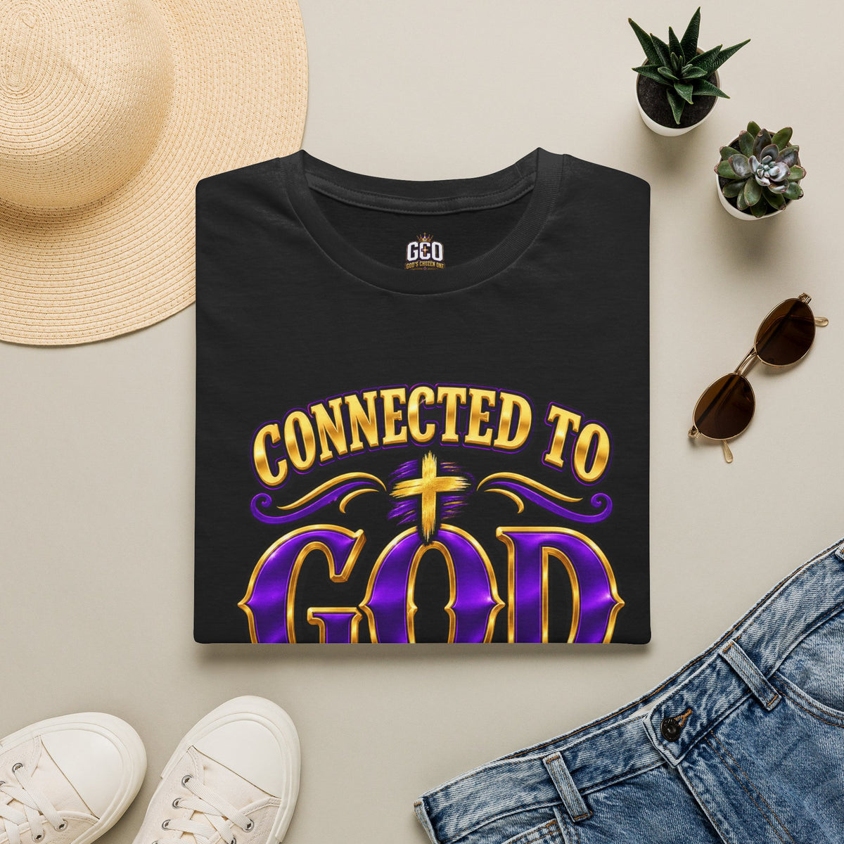 Connected to God the password is Prayer