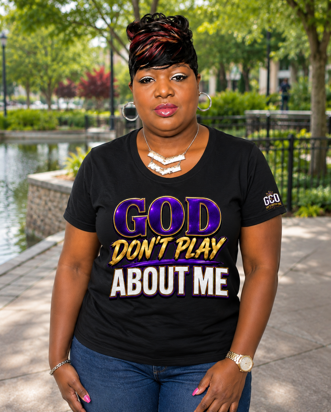 God Don't Play About Me | Christian Tee
