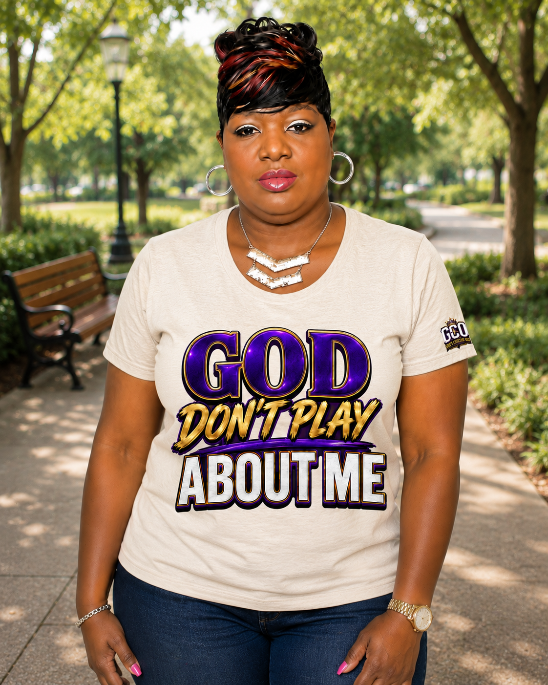 God Don't Play About Me | Christian Tee