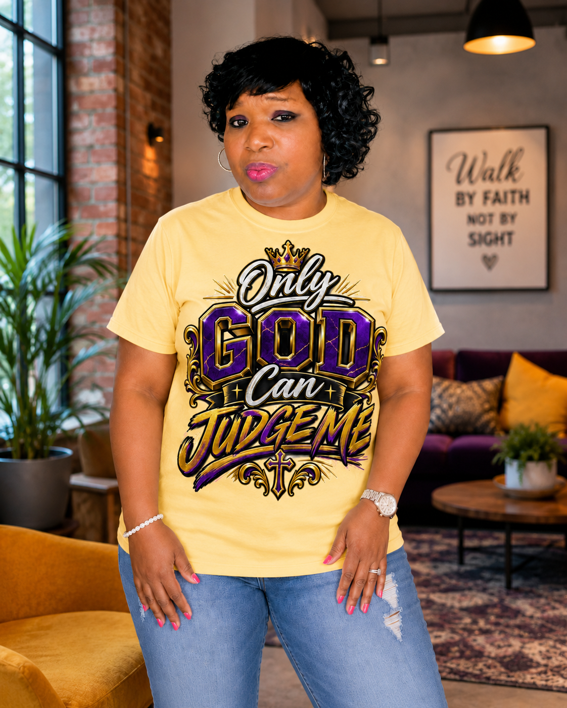 Godschozenone "Only God Can Judge Me"