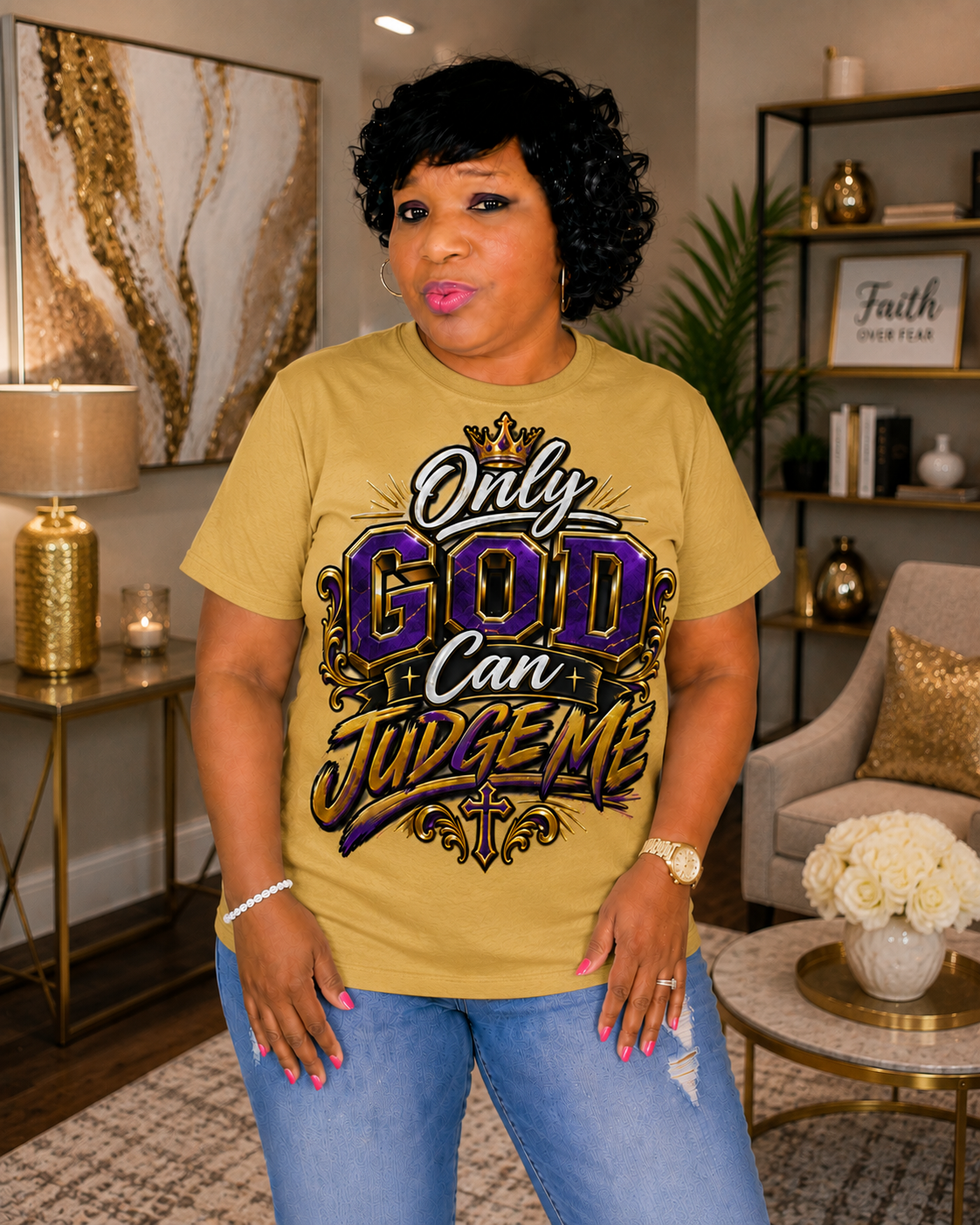 Godschozenone "Only God Can Judge Me"