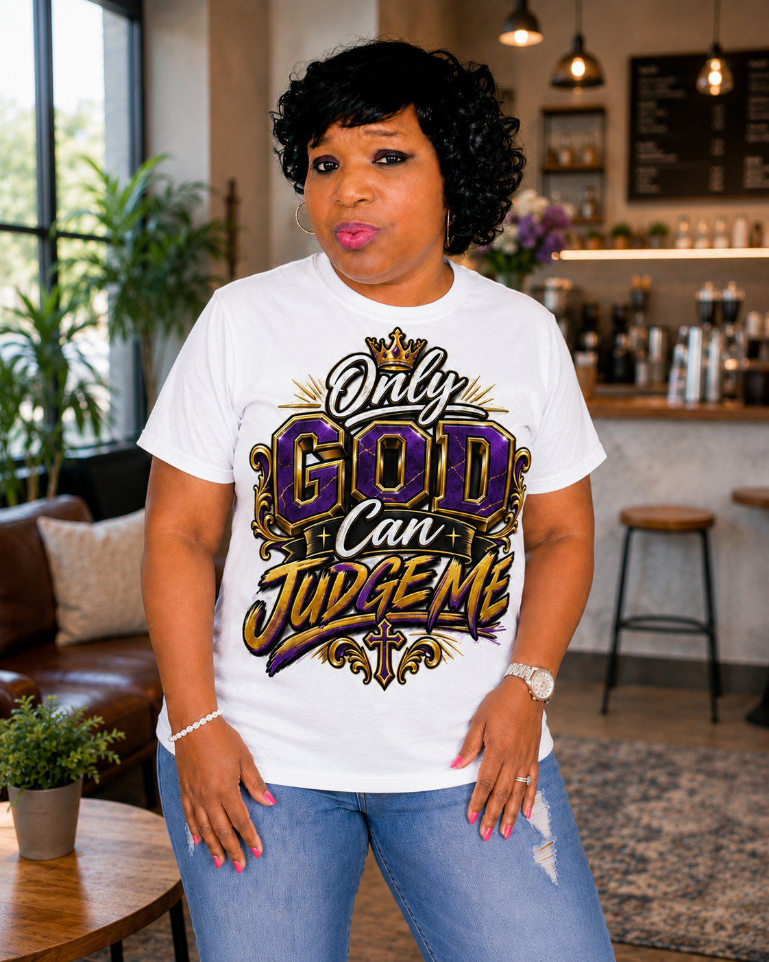 Godschozenone "Only God Can Judge Me"