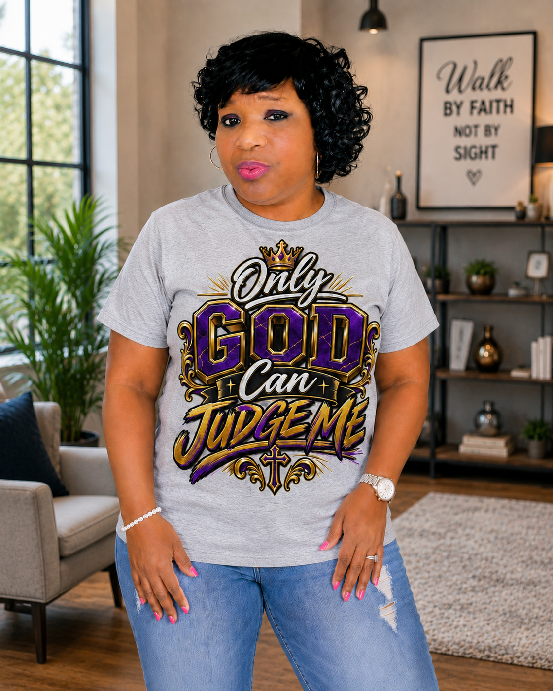 Godschozenone "Only God Can Judge Me"