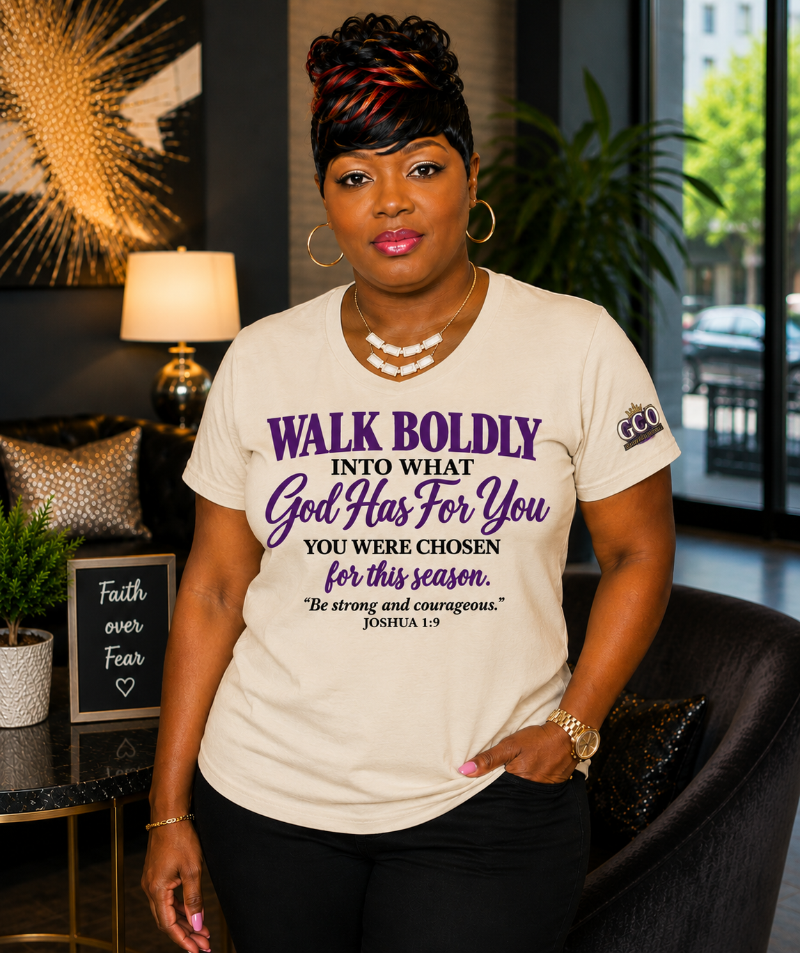 "Walk Boldly into What God Has For You"