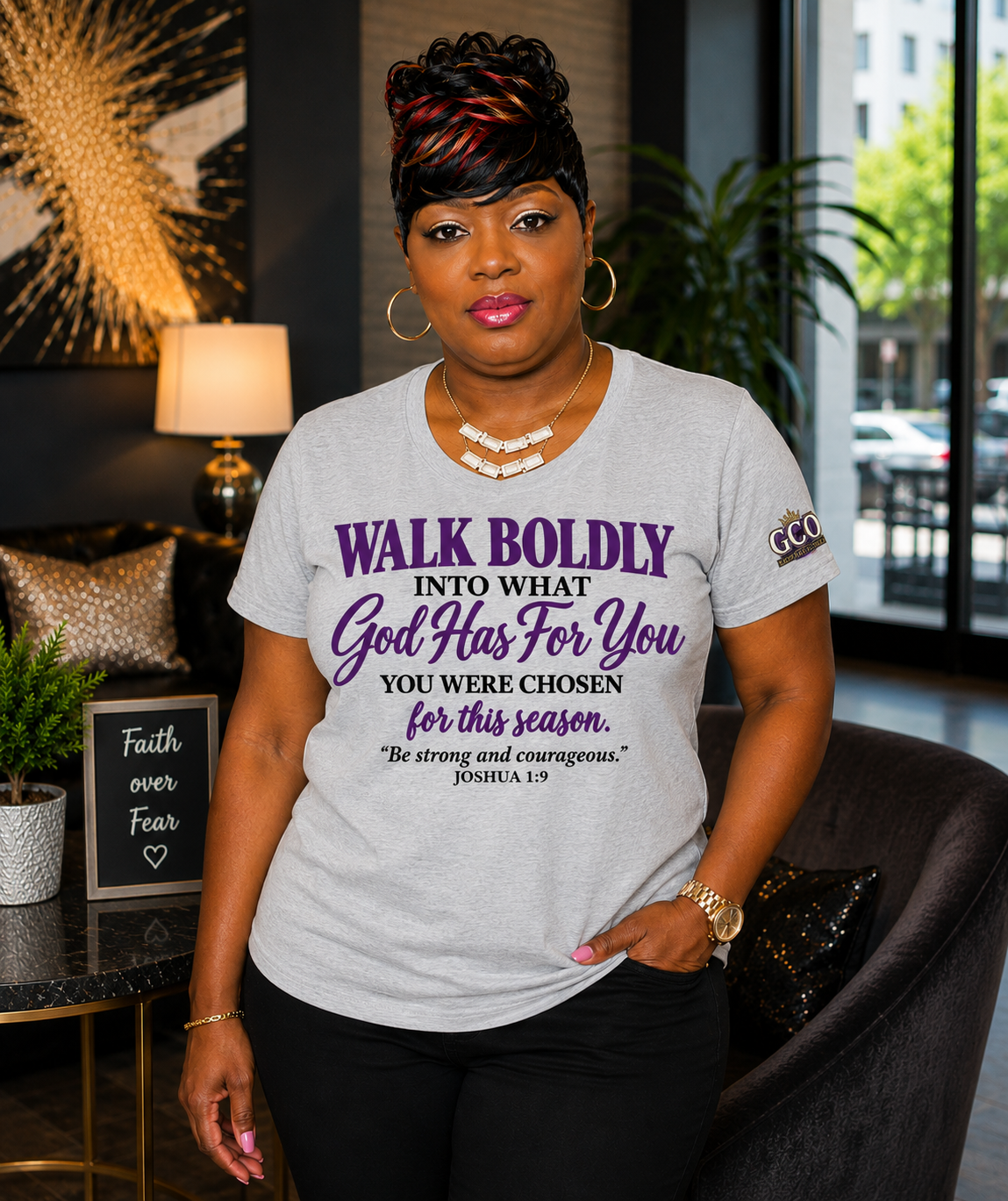 "Walk Boldly into What God Has For You"