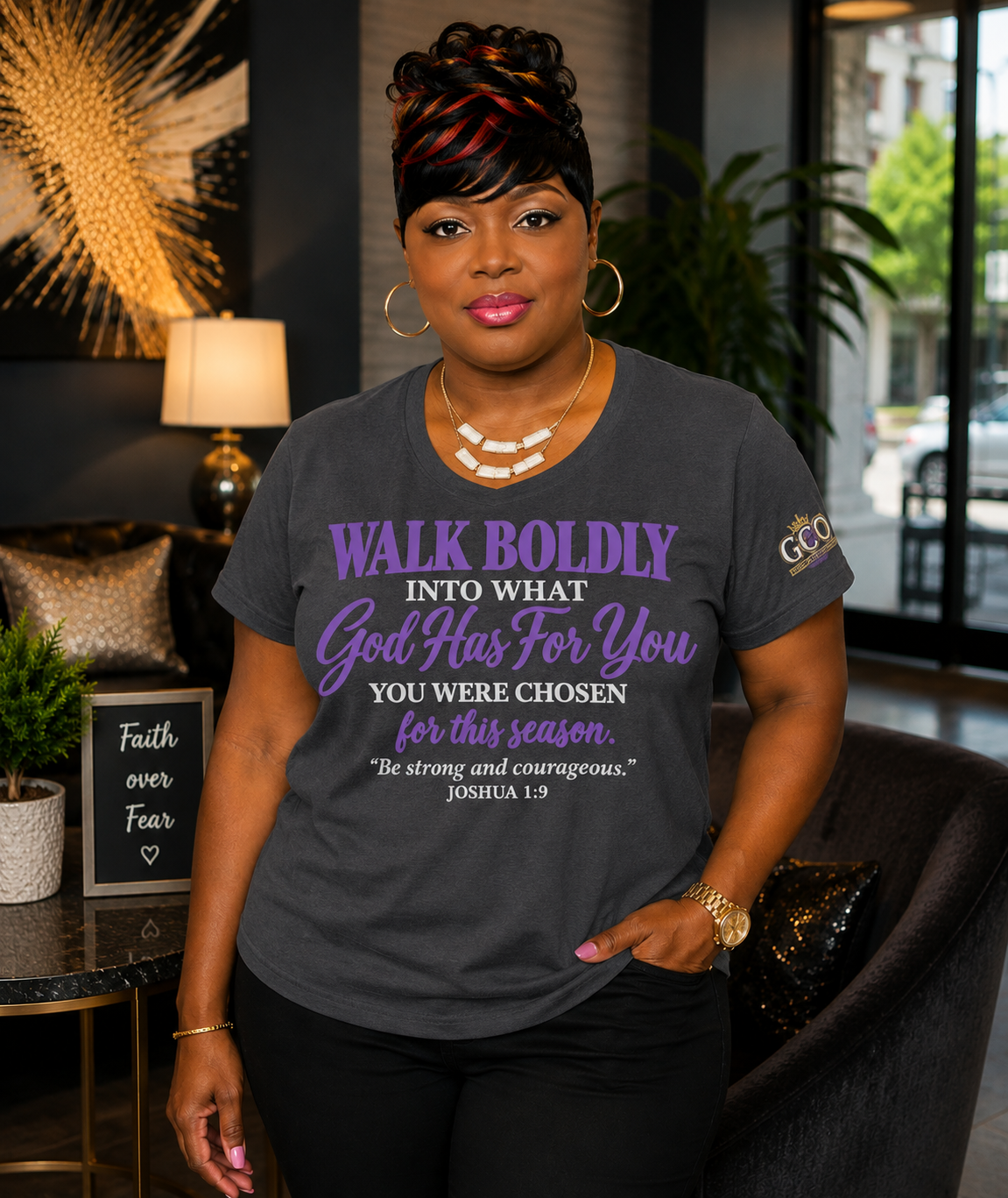 "Walk Boldly into What God Has For You"