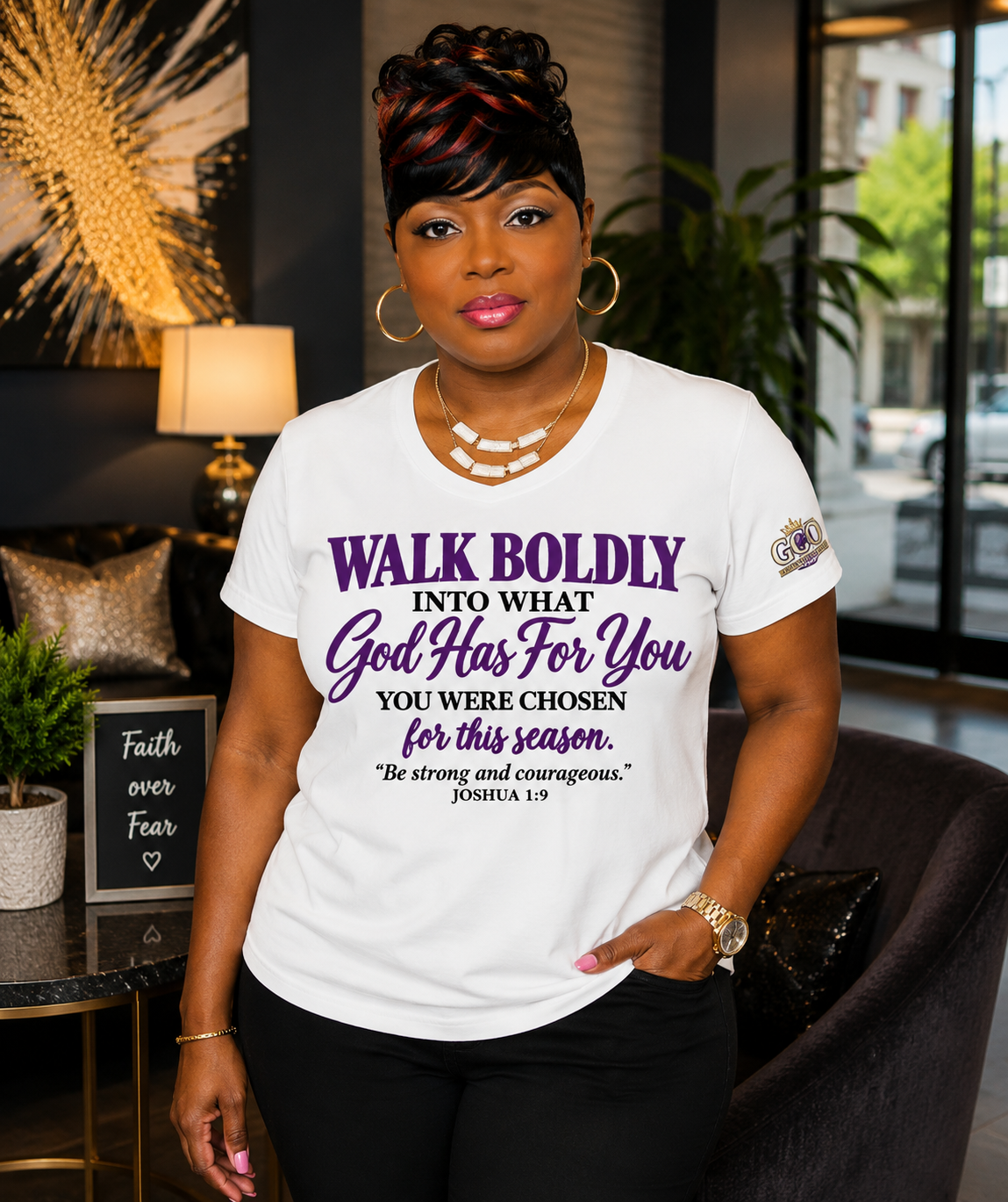 "Walk Boldly into What God Has For You"